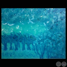 EN AREGUÁ - Óleo de EDITH JIMÉNEZ